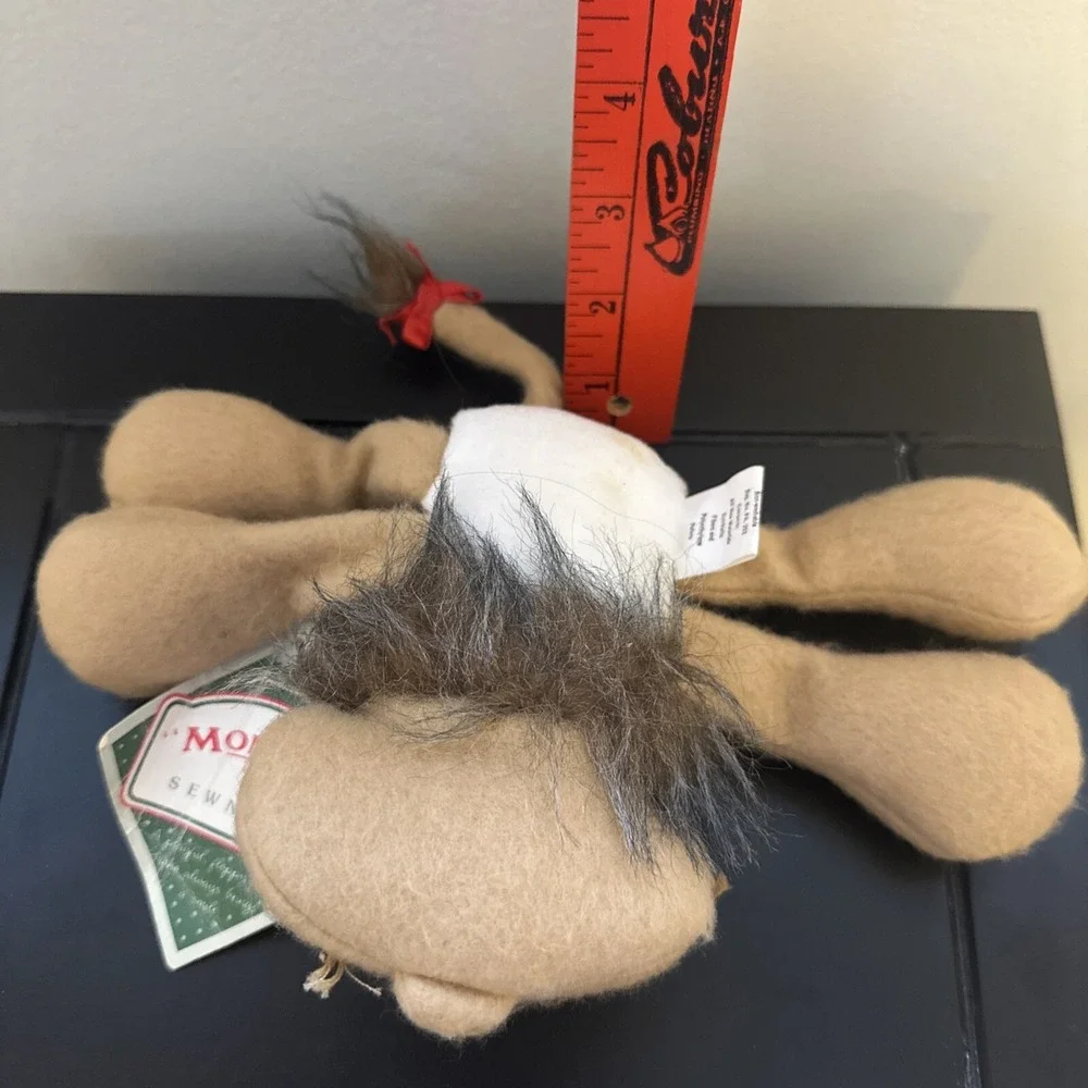 Vintage 1985 Hallmark Monroe the Lion Friend‎ of Rodney Reindeer Plush Toy
